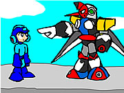 Mega Man and the Pompous Robots