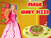 Cooking Barbie Candy Pizza