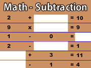 Math - Subtraction