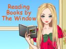 Reading Books by the Window
