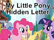My Little Pony Hidden Letter