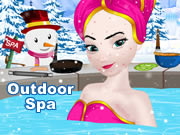 Frozen Elsa Outdoor Spa