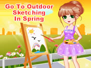 Go To Outdoor Sketching In Spring