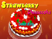 Strawberry CheeseCake Decoration