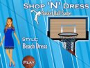 Shop N Dress Basket Ball Game: Beach Dress