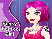 Funky Tattoo Girl