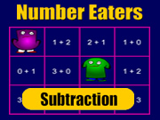 Number Eaters Subtraction