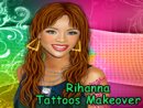 Rihanna Tattoos Makeover