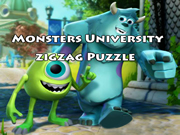 Monster University Zigzag Puzzle