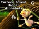 Cartoon Forest Hidden Alphabets