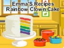 Emma'S Recipes Rainbow Clown Cake