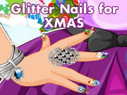 Glitter Nails for XMAS