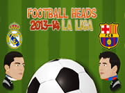FOOTBALL HEADS 2013-14 LA LIGA