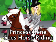 Princess Irene Goes Horse Riding