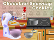  Chocolate Snowcap Cookies