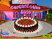 Caramel Cake Decor