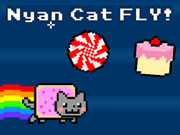 Nayan Cat Fly!