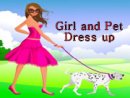 Girl and Pet Dress up