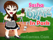 Sasha Bratz in Park